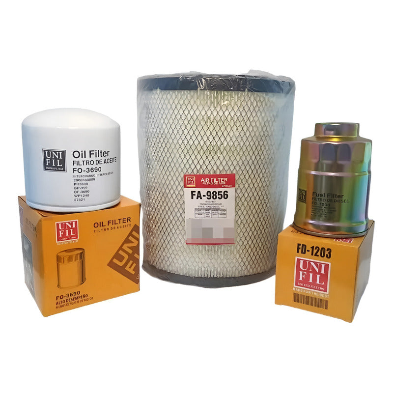 Kit De Filtros Isuzu Elf  400/600 09-19