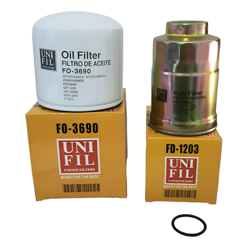 Par De Filtros Para Afinacion De Isuzu Elf 400/600 2007-2018